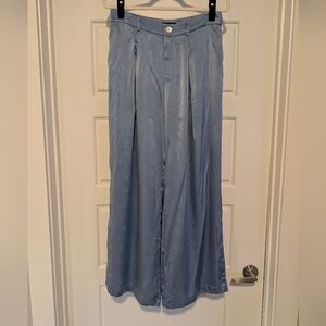 Rachel Zoe Sky Blue Silk Trousers